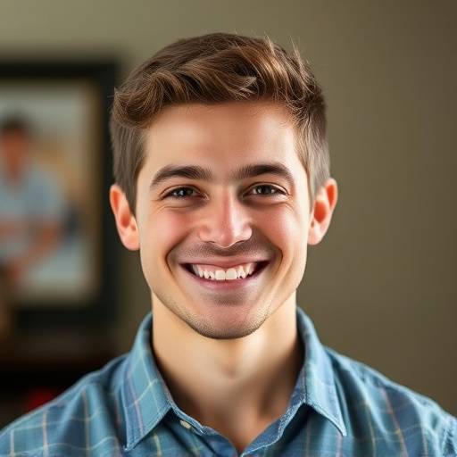 Smiling portrait of Jackson Thompson, a student testimonial.